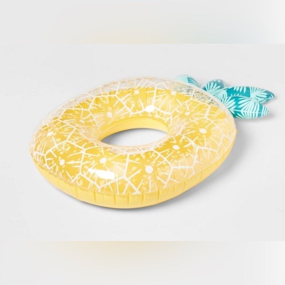 New in box 6 foot long pineapple  pool float